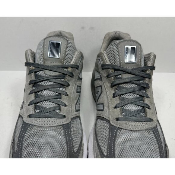 New Balance 990v5 Made In USA Castlerock Grey Men’s Size 9.5 Sneakers M990GL5 - Picture 3 of 10